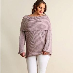 Umgee loose fit knit sweater 2XL NWOT